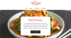 Desktop Screenshot of dragondynastytakeout.com