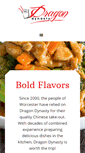 Mobile Screenshot of dragondynastytakeout.com